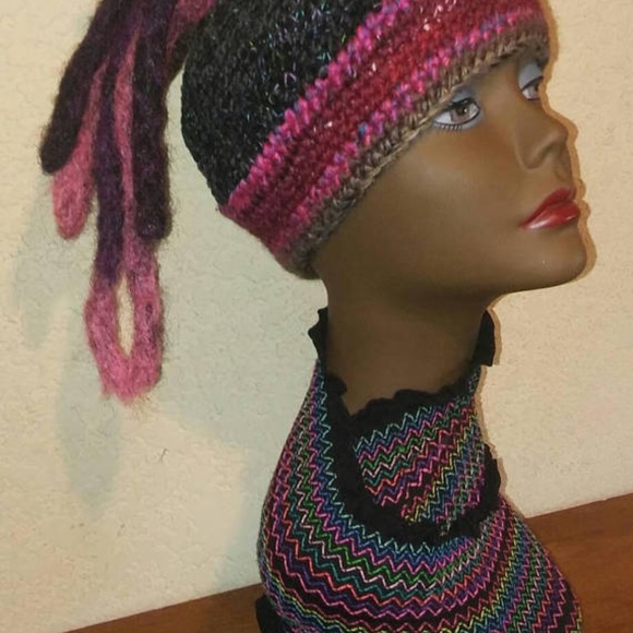 pink grey blunt tipped messy bun wig